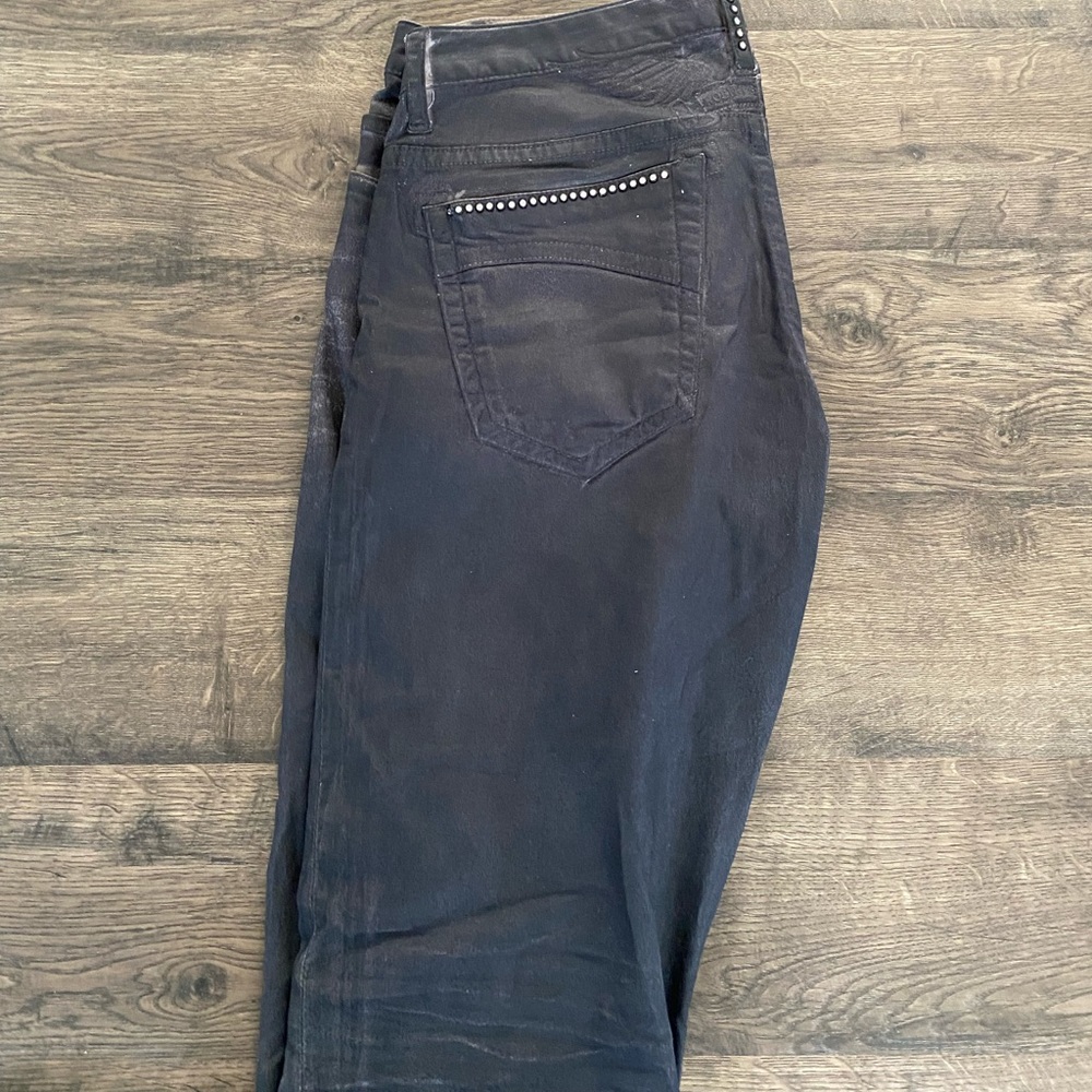 Robin jeans charcoal black size 34